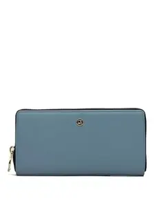 Da Milano Genuine Leather Grey Women Wallet (0840OL)