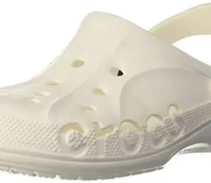 Crocs Unisex Adult White Baya Clog 10126-100-M9W11
