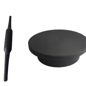 AMIT STEEL HOUSE Plastic CHAKLA with BELAN (Black)