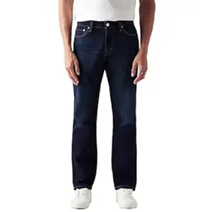 Levi's Men's 541 Dark Indigo Tapered Fit Mid-Rise Jeans