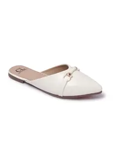 Carlton London Comfortable Fashion Sandal for Daily Use,Office Use,Casual Use,UK-8 White