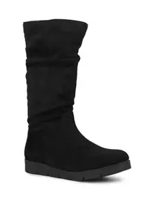 Inc.5 Womens Black Casual Solid Round Toe Ankle Boots