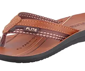 Flite Pu Men's Tan Brown Slippers-13 (PUK005U)
