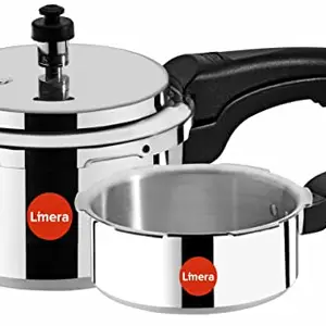 Limera Xora Basic Pressure Cooker Combo 3L + 2L price in India.