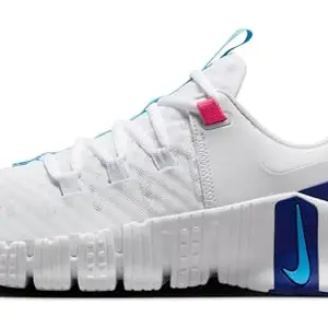Nike W Free Metcon 5-White/Aquarius Blue-Fierce PINK-DV3950-103-6UK