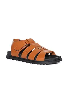 U.S. Polo Assn. Mens Walt Tan Sandal - 7 UK (2531908119)