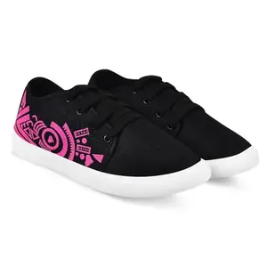 BERSACHE Lightweight Sports Running Walking Trekking Shoe Sole for Women (Black)