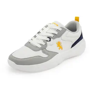 Red Tape Lifestyle Casual Shoes for Men | Classic Rounded Toe, Soothing Insole & Impact-Resistant Comfort_7 White/Blue