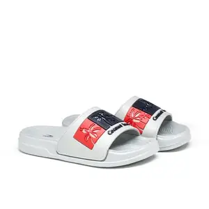 ASIAN Kids ZOOPY-02 Daily Use Walking Sliders, Casual Slippers, Lightweight and Stylish Flip-Flop Design for Girls & Boys, Perfect for Indoor and Outdoor Wear, Comfortable All-Day Use,UK 1