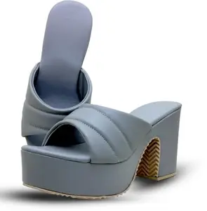 MONAQI Comfortable Fashion Synthetic Heels Sandal for Women