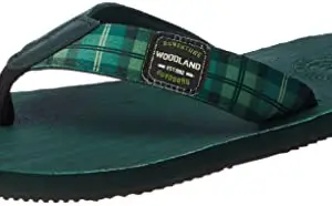 Woodland Men's Green PU Slipper-11 UK (45 EU) (FF 4105021)