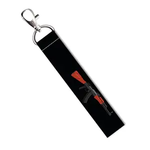 ISEE 360® Gun Lanyard Bag Tag with Swivel Lobster for Gift Luggage Bags Backpack Laptop Bags Travelers L X H 5 X 0.8 INCH