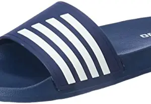 URJO Men's Slider Navy Slipper-10 Kids UK (MENSLIDER_ADI_NVY_10)