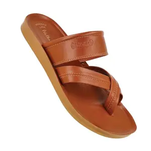 WALKAROO WG5446 Mens Casual Wear and Regular use Sandals - Tan