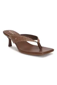 Allen Solly Women Brown Casual Heels
