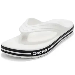 DOCTOR FEEL SOFT Men’s Comfort Flip Flops with Cushioned EVA Sole | Lightweight Anti-Slip Everyday Wear Slippers for Walking, Home, Outdoor & Casual Use