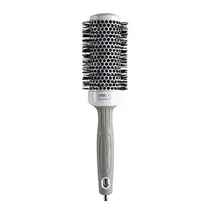 Ceramic + Ion Thermal Brush 45 mm by Olivia Garden (USA) – Round Brush, Heat Resistant Bristles, Ceramic Barrel, Seamless Design, Ideal for Blow Drying, Professional Hair Brush - 1 Unit