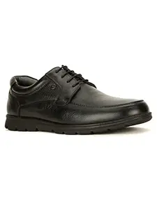 Bata Mens Ramsay Derby Formal Shoes, Black