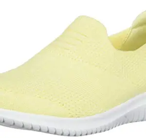 Skechers Womens Ultra Flex - Harmonious Yellow Walking Shoe - 2 UK (5 US) (13106)