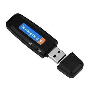 MZYLLN USB Pen Drive Voice Recorder, SPY Audio Recorder Dev Clear Audio Hidden Recording USB Pen Drive Voice Recorder Memory Card Slot Original Br