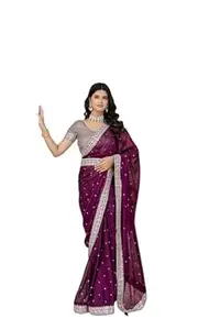 RANGPOSHAK Drape Yourself in Luxury Kasturi Silk Saree with Zari, Dori, Foil Work, and Sequins Paired with a Matching Blouse for a Royal Festive Look