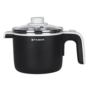 Faber 1.2 Liter Multi Cooker with 700 watt, FMC 1.2 BK, Black, Small, (MC 1.2L) - Stainless Steel, Outer Lid price in India.