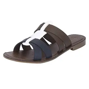 Mode By Red Tape Women Brown Fashion Sandals-37 (MRL0432)