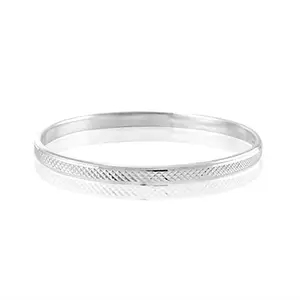 TARAASH 925 Sterling Silver Punjabi Sardar Kada For Men