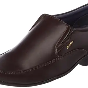Bata Men's Slip-on Formal Shoes - Light Brown (7 UK) (8513000)