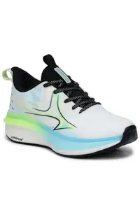 ABROS Vertex-PRO Sports Shoes Made of Mesh & EVA Comfortable Shoes for Mens (L.Grey/Black 6)