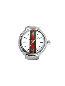 Yellow Chimes Rings for Women Stainless Steel Ring Watch Adjustable Analog Watch Ring Stretchable Ring for Women and Girls