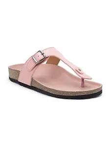 REFOAM OWRFMO-01(W) Women's Outdoor | Trendy | Stylish Pink Synthetic Leather Casual Sandal