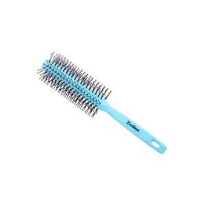 Zodiacs Round Hair Brush, Blue, Professional Styling Tool