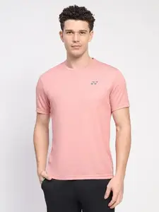 YONEX Badminton Apparel Tshirt Round Neck J 2866JR Prism Peach J160/8903224456634