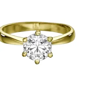 Moissanite Stone Ring Moissanite Gold Ring For Women Gold Ring For Women Moissanite Diamond ? Ring Diamond Ring 2.5 Carat Moissanite Diamond Stone Yellow Gold Ring For Engagement Wedding By 9STARS