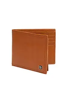 Carlton London Mens Leather Multi Card Wallet Tan (8906030257389)