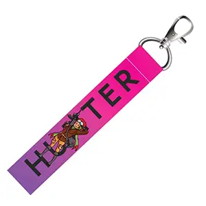 ISEE 360® Women Hunter Lanyard Tag with Swivel Lobster for Gift Luggage Bags Backpack Laptop Bags L X H 5 X 0.8 INCH