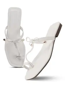 TRYME Comfortable Trendy Casual Flats Sandals For Women And Girls