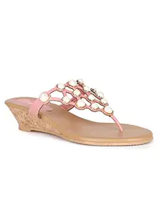 Bata Women's Pippi Pink Slippers-3 UK (36 EU) (6715173)