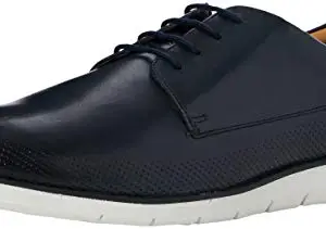 Clarks Helston Walk Navy Leather