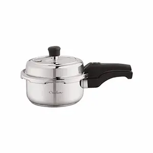 Neelam Stainless Steel CookFast Pressure Cooker, Induction Friendly (2 Litres)