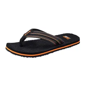 Duke Mens Textured Flip-Flops | Slippers with Synthetic Upper & Rubber for Adults | Comfortable & Light Weight | Stylish & Anti-Skid | Waterproof & Everyday Flip Flops for Gents/Boys