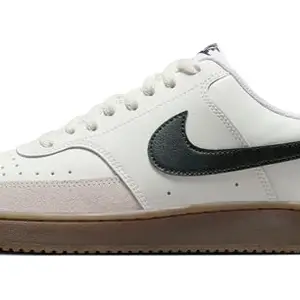 Nike Men's Running Court Vision Lo-Sail/Black-Lt Orewood Brn-White-Fq8075-133-10Uk