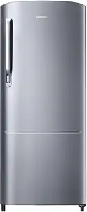 Samsung 183 L, 2 Star, Digital Inverter, Direct-Cool Single Door Refrigerator (RR20C2712S8/NL, Silver, Elegant Inox, 2023 Model) price in India.