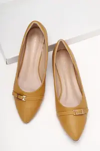 Allen Solly Women Brown Casual Ballerinas