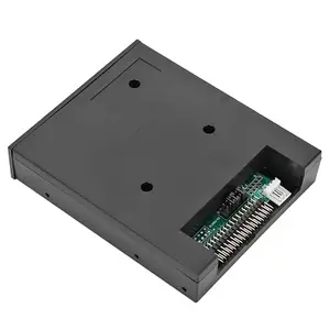 Shanrya Floppy USB Emulator, Stable Black Reliable 4.8 X 4.0 X 1.0Inch Emulator, Plug and Play for Computer Desktop