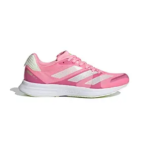 Adidas Women Textile Adizero RC 4 W Running Shoes BEAMPK/ZEROMT/SGREEN UK-7