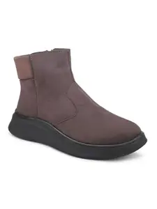 Inc.5 Women Brown Chelsea Boots