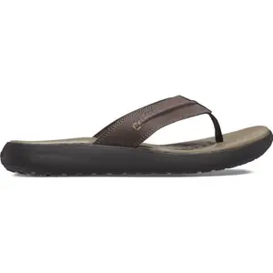 Crocs men's Yukon Vista II Literide Flip Flop (Espresso, numeric_7)