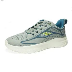ATHCO Men's Boston Light Grey Running Shoes_10 UK (ATHST-20)